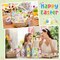 24 Sets 10" Easter Whisks Gift Set – Colorful Baking Whisks with Greeting Cards, Ribbons & Bags for Kids, Teachers, Family, Friends & Neighbors